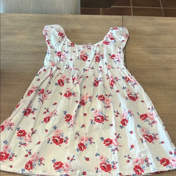 GAP Floral Kids Dress - White and Pink - Picture 2 of 4